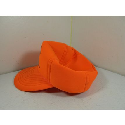 2 Vintage Ute Mountain Casino Towaoc Colorado Blaze Orange Mesh Cap Trucker Hats