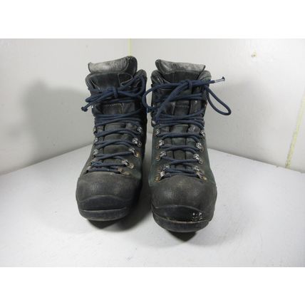 Merrell Vibram Vintage Leather Hiking Boots Heavy Duty Shoes Lace-Up 8 US Men's