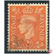 1941 SG488 2d Orange Fine/Very Fine Used
