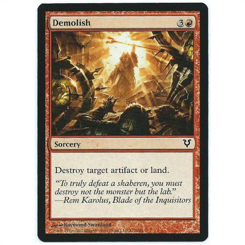 Magic the Gathering - Avacyn Restored - #132/244 - Demolish