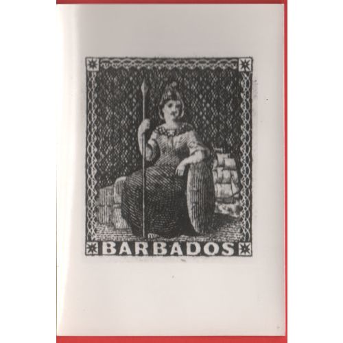 British Museum PB 31 Postcard Barbados Stamp
