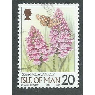 IOM 1998 20P 'FLOWERS' FINE USED (EBID45-336)