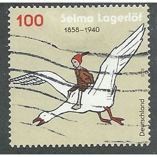 GER 2008 100c 'SELMA LAGERLOEF' FINE USED (EBID51-312)