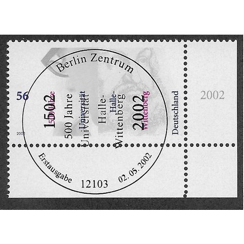 GER 2002 56c 'MARTIN LUTHER UNIVERSITY, HALLE' FINE USED (EBID59-461)