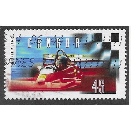 CAN 1991 45c 'GILLES VILLENEUVE' FINE USED (EBID71-477)