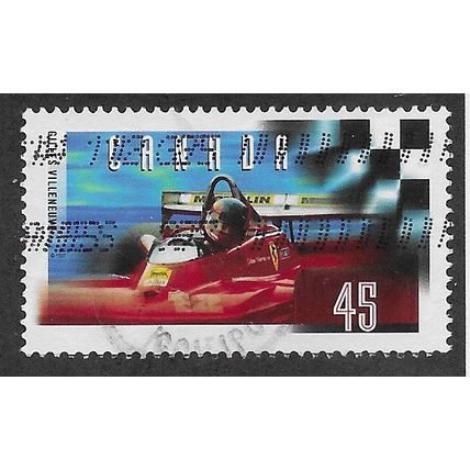 CAN 1991 45c 'GILLES VILLENEUVE' FINE USED (EBID71-478)