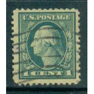 Used 498 1c George Washington Fine Plus A10408