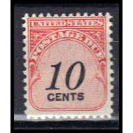 J97 10c Postage Due Average MNH KA1222