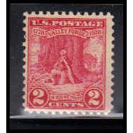 645 2c Valley Forge Just Clears MNH O1425