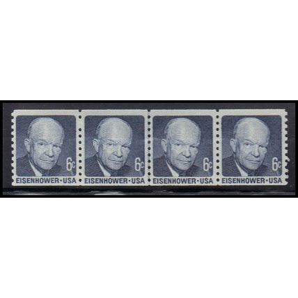 1401 6c Dwight Eisenhower Fine MNH CL S/4 KA9073