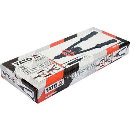 Yato professional heavy duty hand nut riveter M3-M8 , 300mm long (YT-36112)