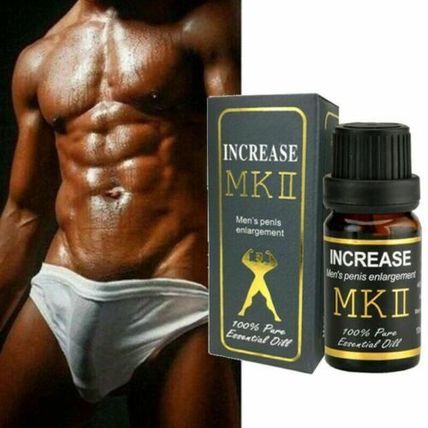 Mk Suplemento extra fuerte para hombres, extensión de aceite esencial, retraso