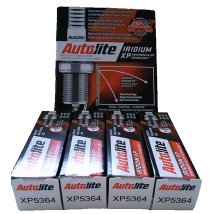 NIB! (4) Autolite Iridium Spark Plugs XP5364 FREE Ship!