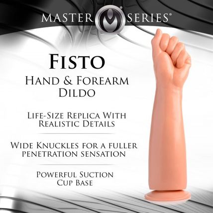 Fisto Clenched Fist Plug Fisting Fister Master Series Anal Vaginal Realistic New