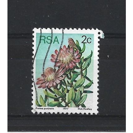 SouthAfrica.SG415 2c Protea Punctata.Fine Used.Sep25e
