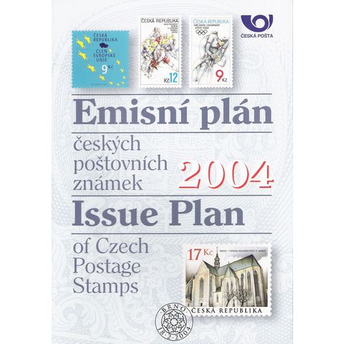 Česká Pošta: Issue Plan of Czech Postage Stamps 2004 (2004)