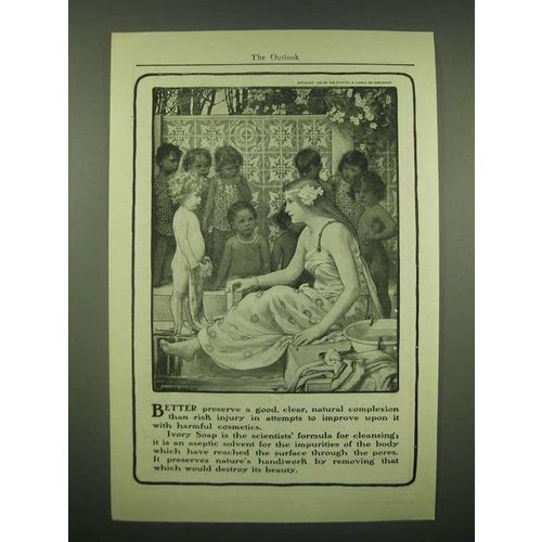 1902 Ivory Soap with art by Albert Herter Ad - Better preserve