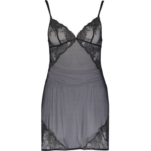 LA PERLA Navy Metallic Chemise (RARE & COLLECTABLE)