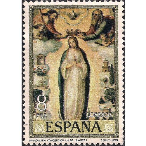 SPAIN, Immaculate Conception, gold 1979, 8 Ptas
