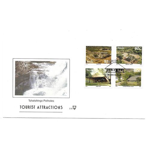SthAfrica.Venda.Tourism set of 4.First Day Cover.Mar20