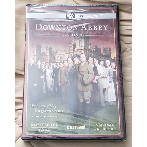 Downton Abbey: Season 2~New 3-Disc DVD Set (2011, Original UK Edition)