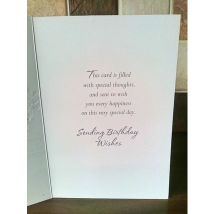 65th birthday card - Happy 65th Birthday - Glitter Card - #3