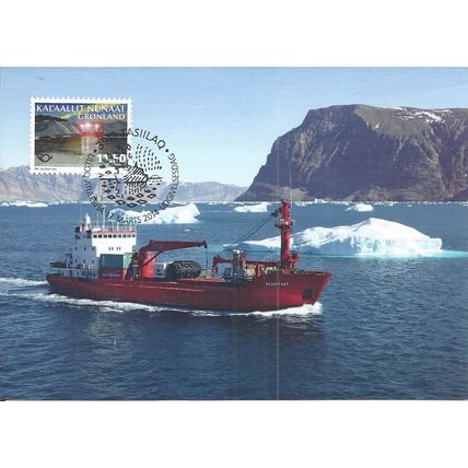 Greenland Mi 667/8 CM: NORDEN: Life by the Sea.