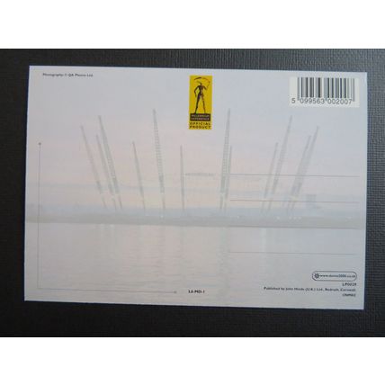 Dome 2000, Millennium Dome, London Official Postcard #1