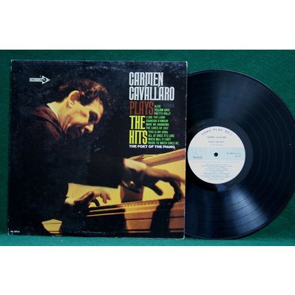 Carmen Cavallaro - Plays the Hits-Poet Of The Piano - Promo - DL 4914 - EX