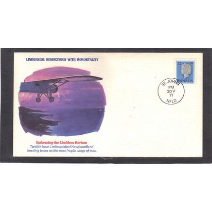Event Fleetwood Lindbergh Canada (Cachet-U/A) CV42350