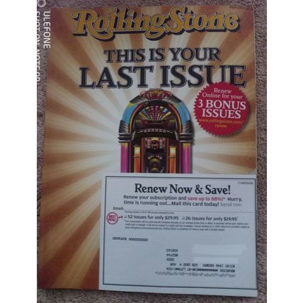 Rolling Stone Magazine February 16, 2012 - The Voice Cast Cover