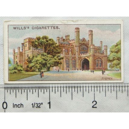 1915 Wills Overseas Dominions Australia No. 2 Government House, Sydney, NSW