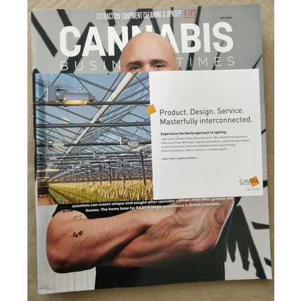 Cannabis Business Times Magazine July 2019 – Dan Sutton Cover