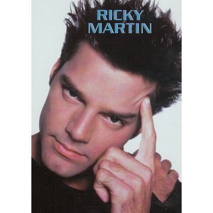 Ricky Martin Postcard