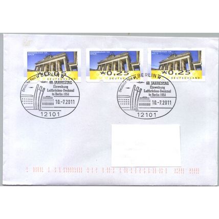 Deutschland SSt. Berlin "60 J. Luftbrücken-Denkmal" 2011