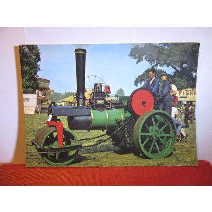 1903 WALLIS & STEVENS Traction Engine owner, M. Watts of Clifton, Beds. =