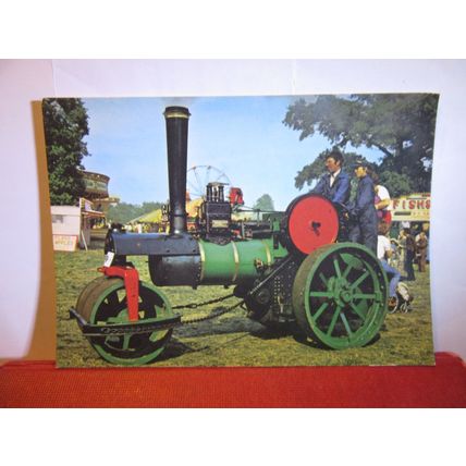 1903 WALLIS & STEVENS Traction Engine owner, M. Watts of Clifton, Beds. #