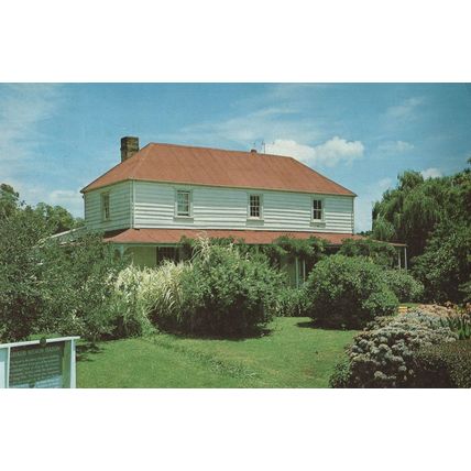 Oldest Wooden 1819 Building In Kerikeri New Zealand Postcard
