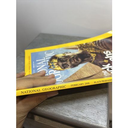 National Geographic Magazine February 2008 The Black Pharaohs Collectable