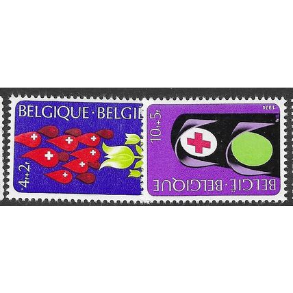 1974 Michel 1757/1758 - MNH (**) - RED CROSS