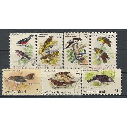 Norfolk Island N° 105 116 108 111 106 107 109 YVERT OBLITERE ( USED )