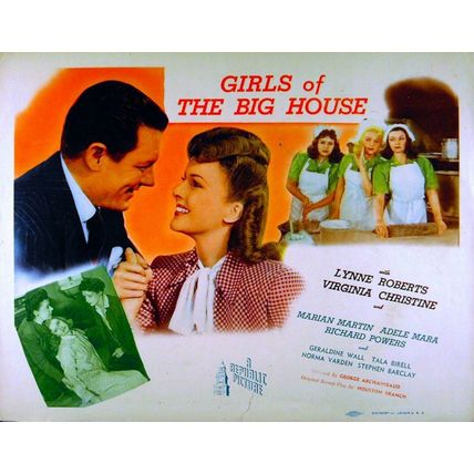 GIRLS OF THE BIG HOUSE 1945 Lynne Roberts TITLE CARD