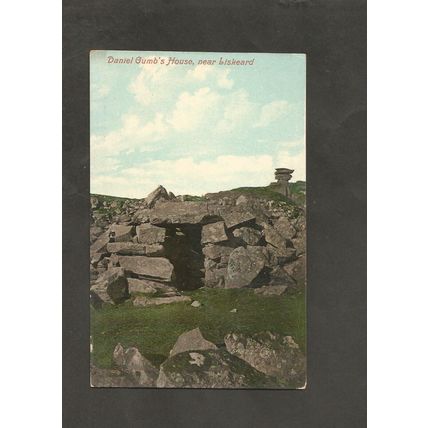 Postcard Cornwall Liskeard Daniels Gumbs house