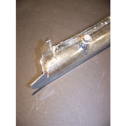 1965 CHRYSLER IMPERIAL LH REAR QUARTER PANEL TRIM OEM #2480073