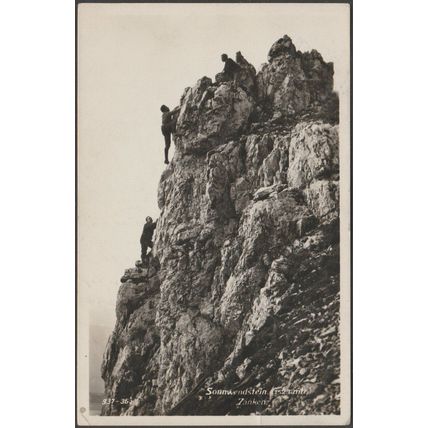 Zinken, Sonnwendstein, 1933 - Frank Foto-AK