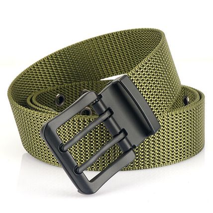Durable sturdy men's nylon belt Fashionable youth casual quick-dry belt
