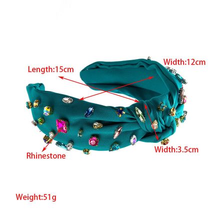 Baroque Women's Headband Embellished Jewelled Hairband Tiara Crown Wedding Party