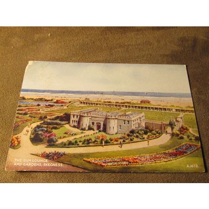 Valentines Postcard - Sun Lounge, Skegness Lincolnshire - Artist BFC Parr A1675