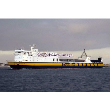 SL0206 - Truckline Ferries Ferry - Normandie Shipper - photograph 6x4