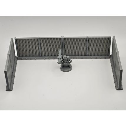 metal wire compound fences / barricade fence / fence DnD/Pathfinder/Tabletop RPG